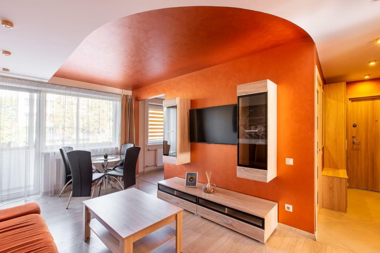 Audros Apartamentai Lägenhet Kaunas Exteriör bild